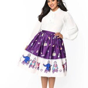 Unique vintage golden girls skirt xl